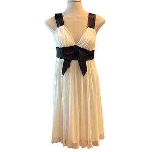 Speechless dress black white formal